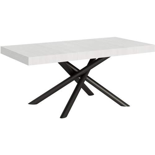 Itamoby   Famas (90x180/440 cm) - bela, barva nog: antracit - raztegljiva jedilna miza, (20842389) Cene