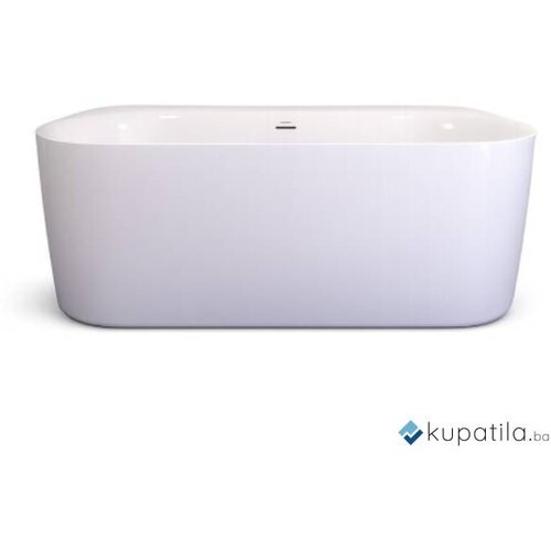  Kada akrilna METAURO Free Wall 180&times;80 cm s bijelom sjaj oblogom AQUAESTIL Cijene