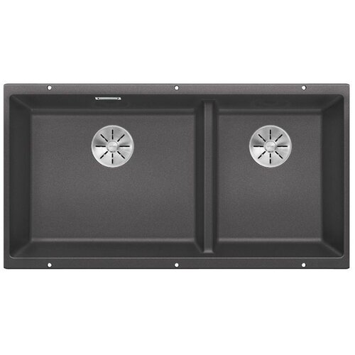 Blanco sudoper SUBLINE 480/320-U InFino SILGRANIT SIVI KAMEN, bez dalj.upr. Slike