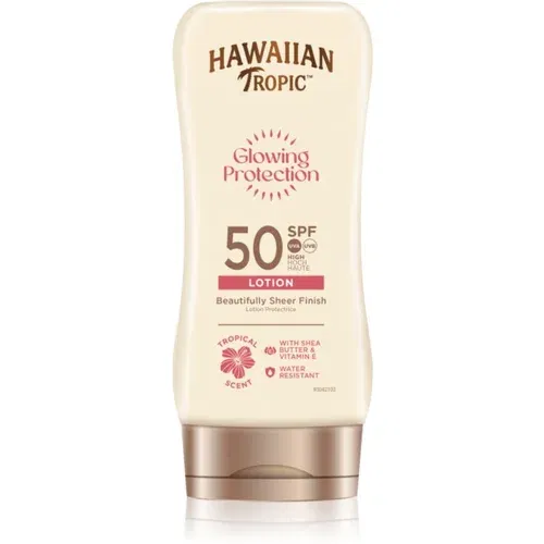 Hawaiian Tropic Glowing Protection Lotion mlijeko za sunčanje SPF 50+ 180 ml