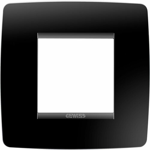 GEWISS dekorativna maska 2M GW16122TN crna Slike
