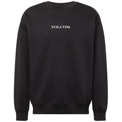 Volcom Sweater majica crna / bijela