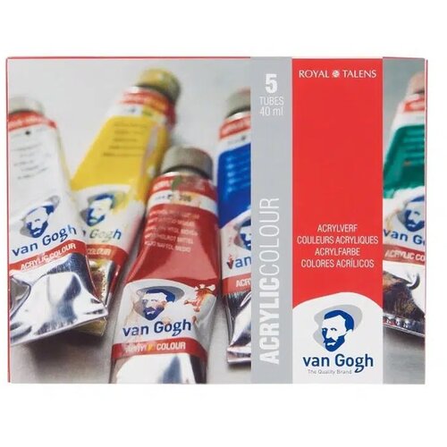 Royal Talens van gogh acrylic, akrilna boja, starter, 5K, 5 x 40ml Cene