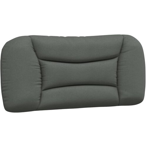 Maison Chic posteljno vzglavje - vzglavna omarica - vzglavna stranica temno siva 90 cm blago, (21704131) Slike