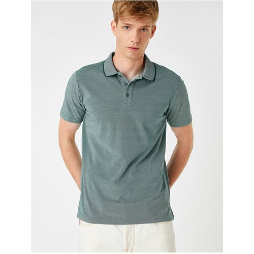 Koton Polo T-shirt - Green - Regular fit Slike