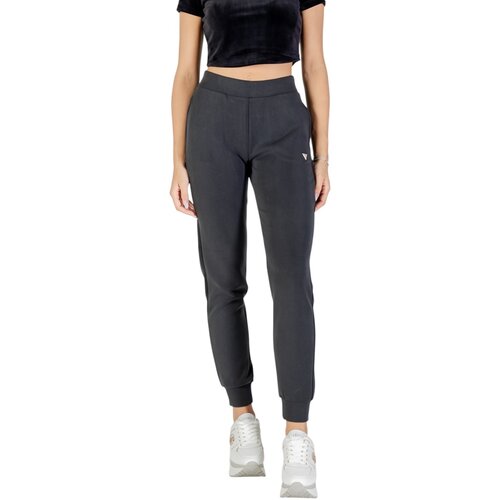 Guess Spodnji deli trenirke OLYMPE LONG PANTS V4YB08 KCAY2 Črna Slike