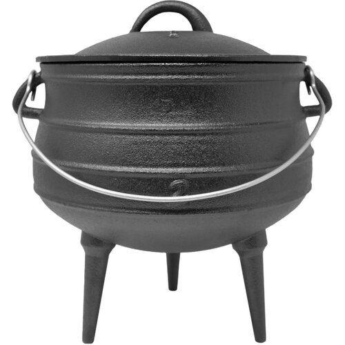 Klarstein Beefalo, litoželezni lonec, potjie, nogice, velikost M, litoželezni, okrogel, pokrovka, 6 l Cene