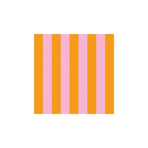 PPD Papperproducts Design Stripes - Salvete - Stripes, Orange/pink, 33x33 cm Cene