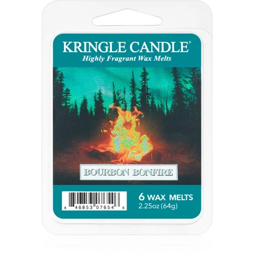 Kringle Candle Bourbon Bonfire vosak za aroma lampu 64 g