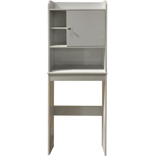 Tomasucci Bijeli visok ormarić iznad perilice/toaleta 58x173 cm Laundry – Cijene