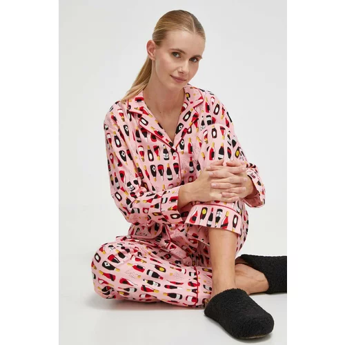 Kate Spade Pidžama za žene, boja: ružičasta