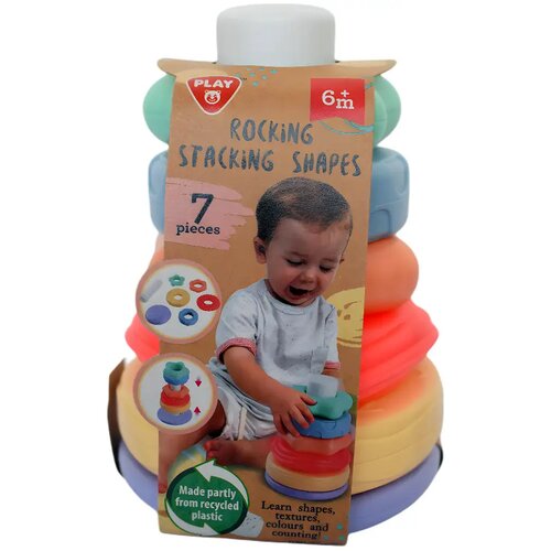 Play Go Playgo: Otro&scaron;ke sestavljive obročaste kocke Cene