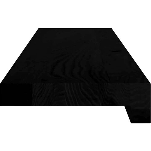  Prozorske klupice 2 kom tamnosmeđe 80x15x2 cm masivne hrast Slike