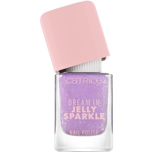 Catrice Dream In Jelly Sparkle Nail Polish lak za nohte z žele učinkom in ble&amp;scaron;čicami 10.5 ml Odtenek 040 jelly crush Slike