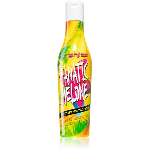 Oranjito Fanatic Melone Superbronzer losjon za sončenje v solariju z bio snovmi in pospeševalcem porjavelosti 200 ml Cene