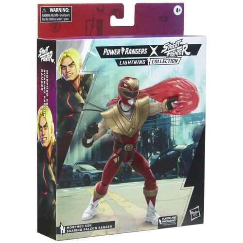 Hasbro figurica power rangers street fighter ranger hči ken soaring falcoon, (20838118) Slike