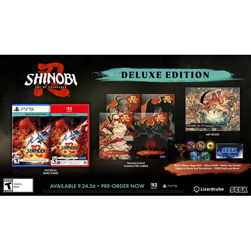  Shinobi Art of Vengeance Deluxe Edition (SWITCH 2) Cene