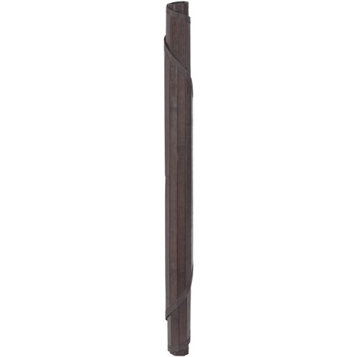  Okrugli tepih tamnosmeđi 60 cm bambus Slike