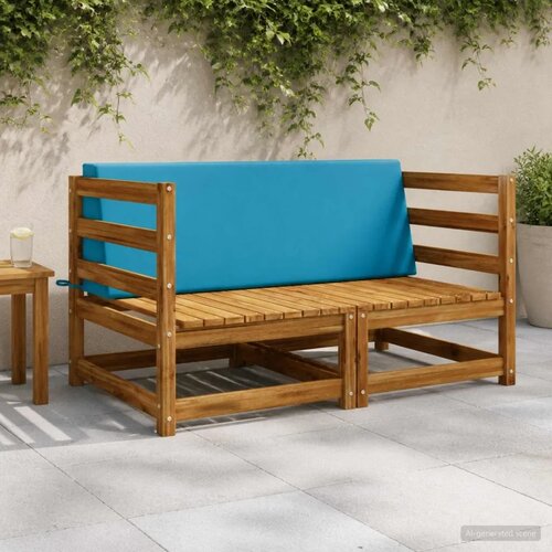  Jastuk za naslon SOEST 100% poliester Svjetloplava - Svjetloplava 120 x 20 x 40 cm Poliester Cijene