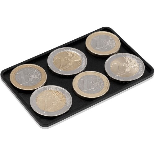 slimpuro Coin Card, futrola za kovanice u tankom novčaniku, spremište za novčiće, 13 grama, aluminij Cijene
