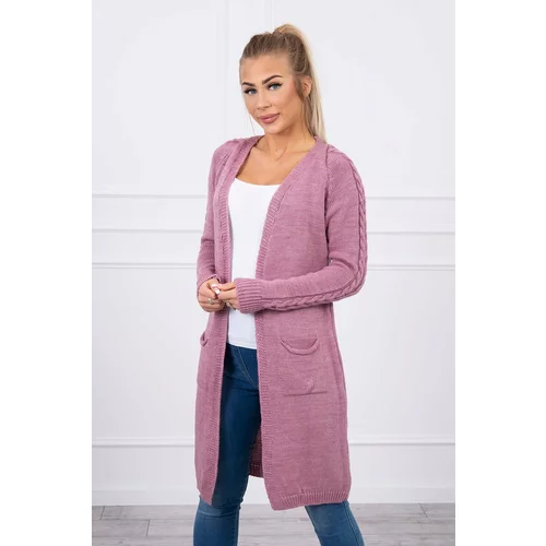 Kesi Sweater with pockets dark pink