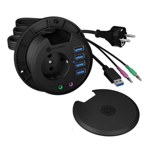 Icybox IB-HUB1430 4-portni stolni hub Cijene