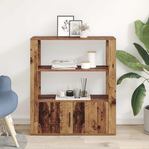 Kreveta Staro drvo 30 x 80 x 90 cm Konstruirano drvo Slike