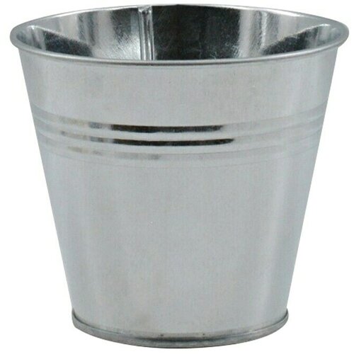  Okrugla tegla za biljke (&amp;Oslash; x V: 15,5 x 14,5 cm, Metal) Slike