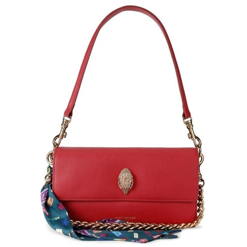 Kurt Geiger London Torbe 5578859109k Sloane Soft Shoulder Rdeča Cene