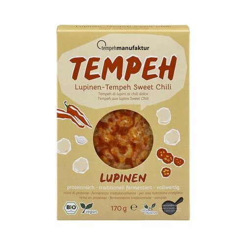 Tempehmanufaktur Bio tempeh iz volčjega boba - sladki čili Cene