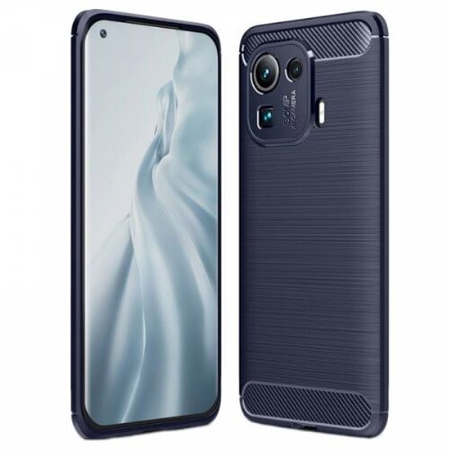 Nillkin Silikonski ovitek za Xiaomi Mi 11 - mat carbon moder Cene