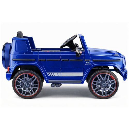  Licencirani auto na akumulator Mercedes AMG G63 2x200W - plavi/lakirani Slike