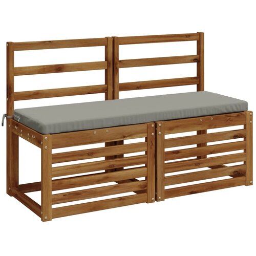 Jastučić za klupu SOEST 100% poliester Siva 110 x 40 x 5 cm - Siva 110 x 40 x 5 cm Poliester Cijene