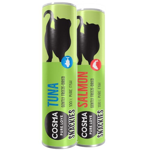 Cosma Snackies poskusni miks - 46 g, 2 sorti (tuna, losos) Cijene