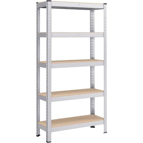 Songmics Regal 30 x 75 x 150 cm rjavo-srebrn,-GLR030E01 Cene