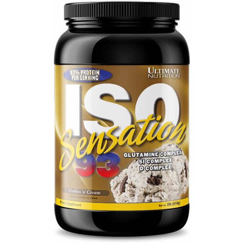 Ultimate Nutrition iso sensation 93 910g vanila Cene