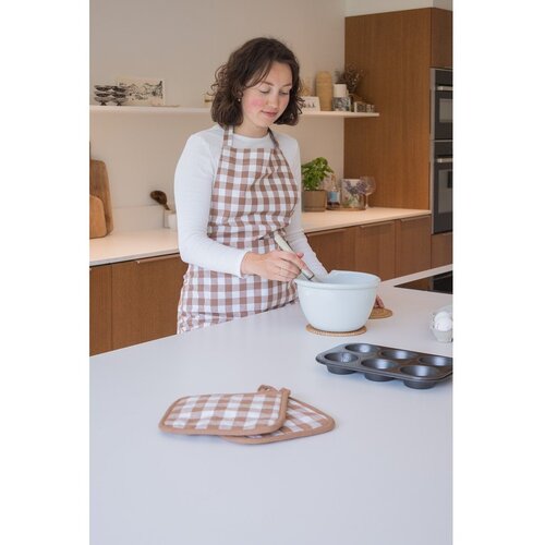 Tiseco Home Studio Pamučna pregača Gingham &amp;ndash; Slike