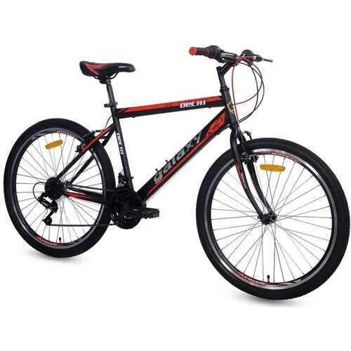Galaxy bicikl delhi, 26", 18 brzina, crno-crveni Cene