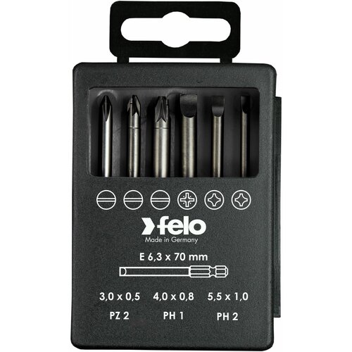 Felo set bitova industrial bit-box profi 73 mm sl/ph/pz 03092716 6 kom Cene