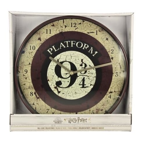 HARRY POTTER Platforma 9&frac34; 10 "stenska ura v darilni &scaron;katli-uradni blago, večbarven, (21026415) Cene