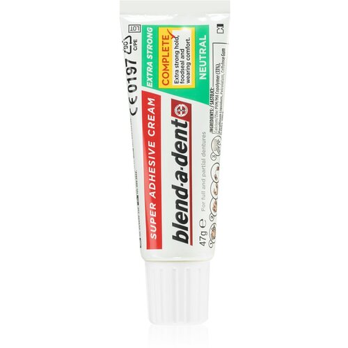 Blend-a-dent Extra Strong Neutral fiksacijska krema za zobne proteze 47g Cene