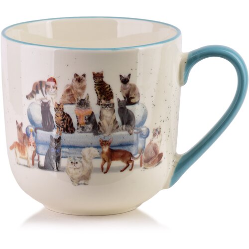 Mondex Skodelica porcelan AffekDesign Jules 9.5x13x9.5 bela 1kos, (5000300827) Cene