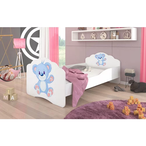 ADRK Furniture Dječji krevet Casimo s motivom - 70x140 cm