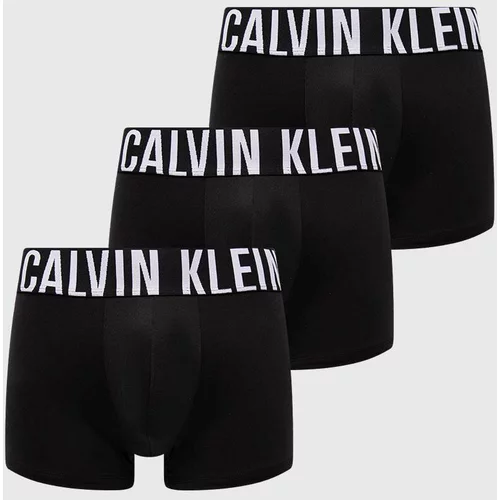 Calvin Klein Underwear Bokserice 3-pack za muškarce, boja: crna, 000NB3775A