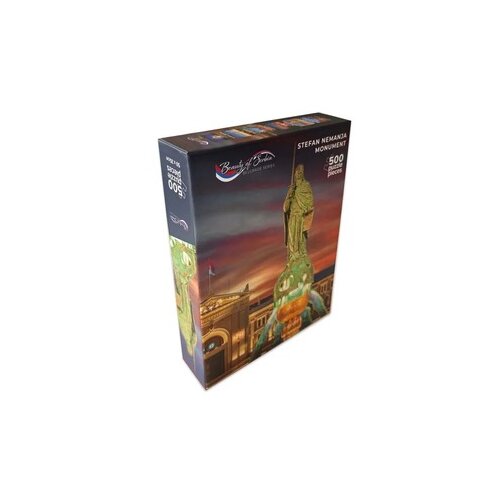  Beauty of Serbia Puzzle - Spomenik Stefanu Nemanji 500 pcs Cene