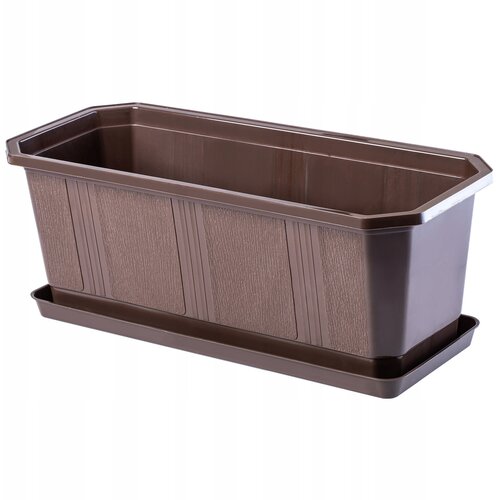 KADAX balkonski cvetlični lonec 40 cm s stojalom za rože, ograja, (5000353207) Slike