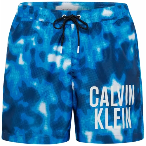 Calvin Klein Swimwear Kratke kopalne hlače modra / mornarska / bela