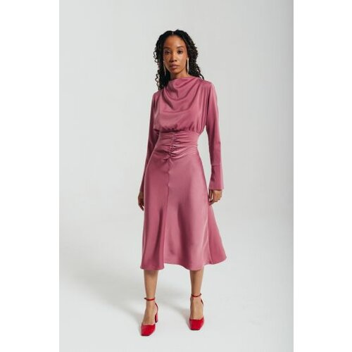 Legendww ženska elegantna haljina u roze boji 5889-9917-34 Slike