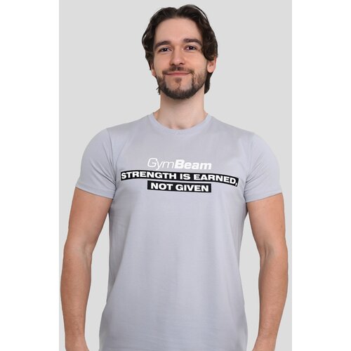 GymBeam Strength T-shirt Pacific Grey Slike