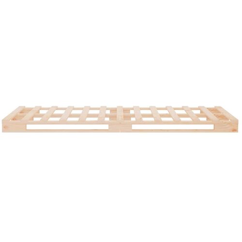 VidaXL okvir za krevet od borovine 90 x 190 cm 3FT jednokrevetni Slike